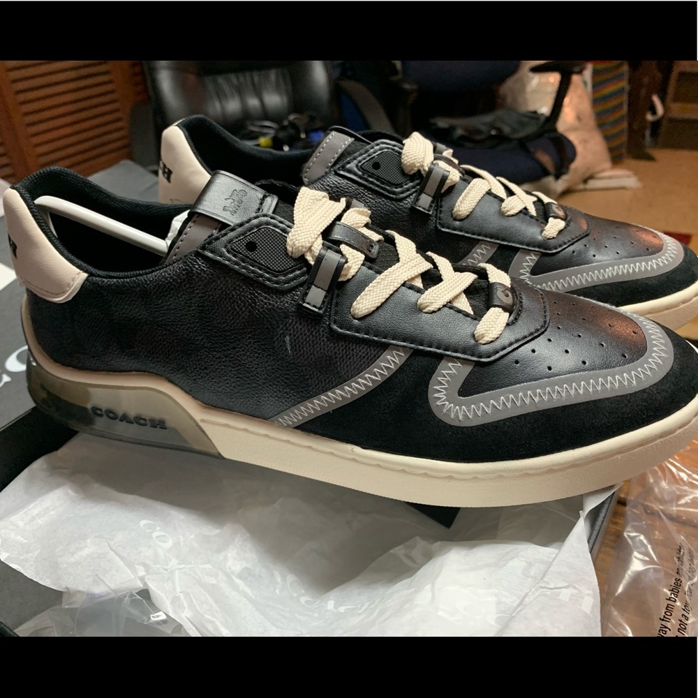 Coach Citysole Signature Court Sneaker Shoes Men's Size 10.5, Brand New In Box